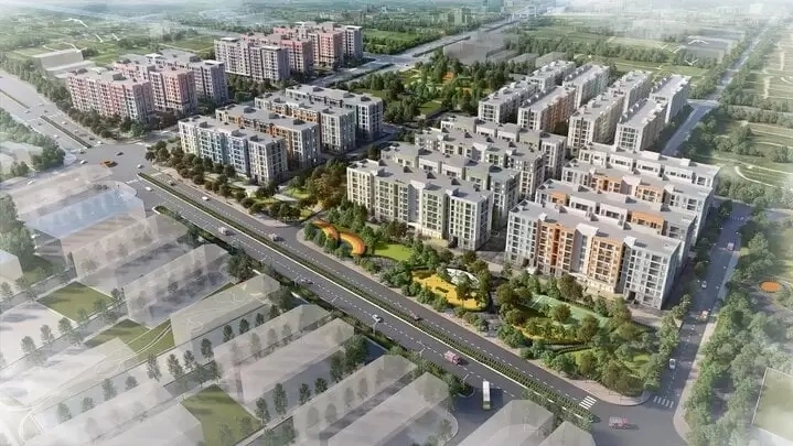 Phối cảnh dự án nhà xã hội của Vinhomes tại khu kinh tế Đình Vũ - Cát Hải, TP Hải Phòng. Ảnh: Vinhomes
