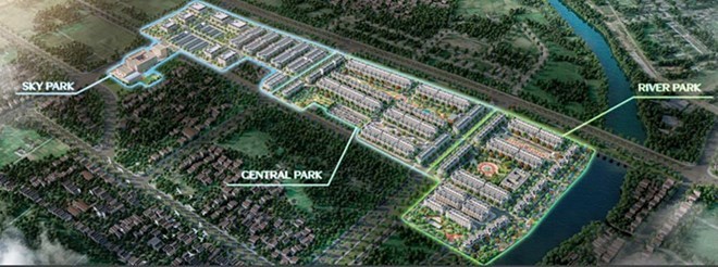 Khu nhà ở xã hội Hoàng Huy Green River tại phường Thủy Nguyên (xã Hoa Động cũ), TP Hải Phòng. Ảnh: Chủ đầu tư cung cấp